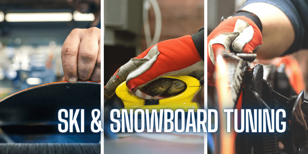 Snowboard Servicing, Sharpen Edges, Wax Bases