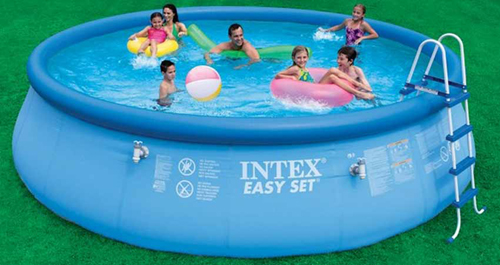Where To Put Plug While In Intex Easy Set Pool