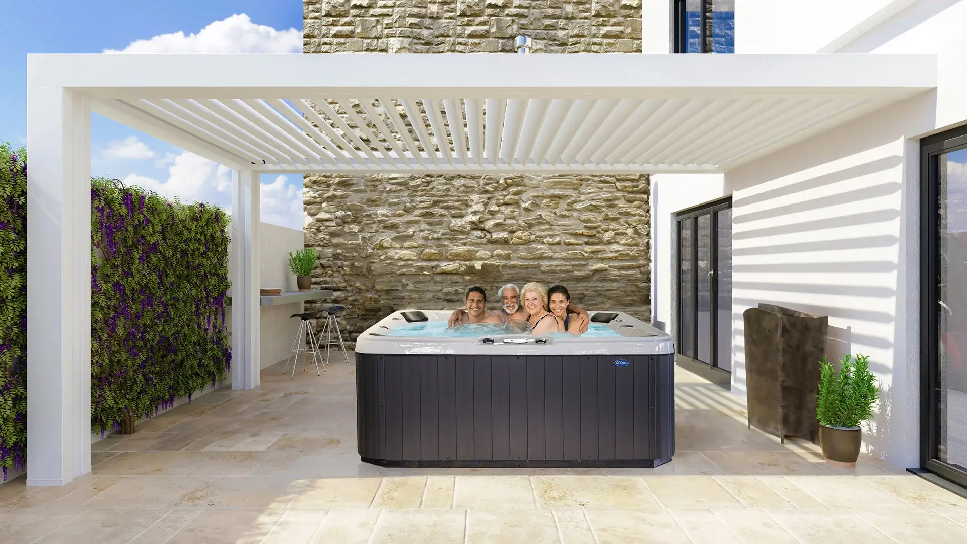 cal spas PPZ 843L patio plus Environment