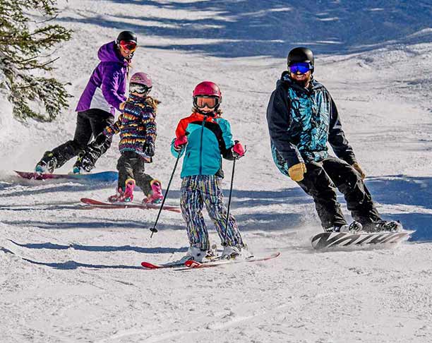 25 family ski board