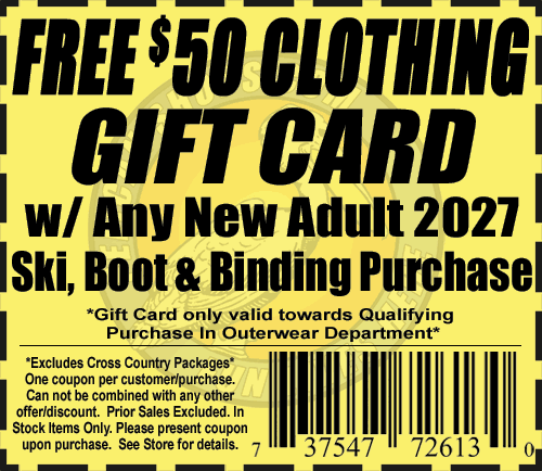 27 03 50 ski gift card coupon